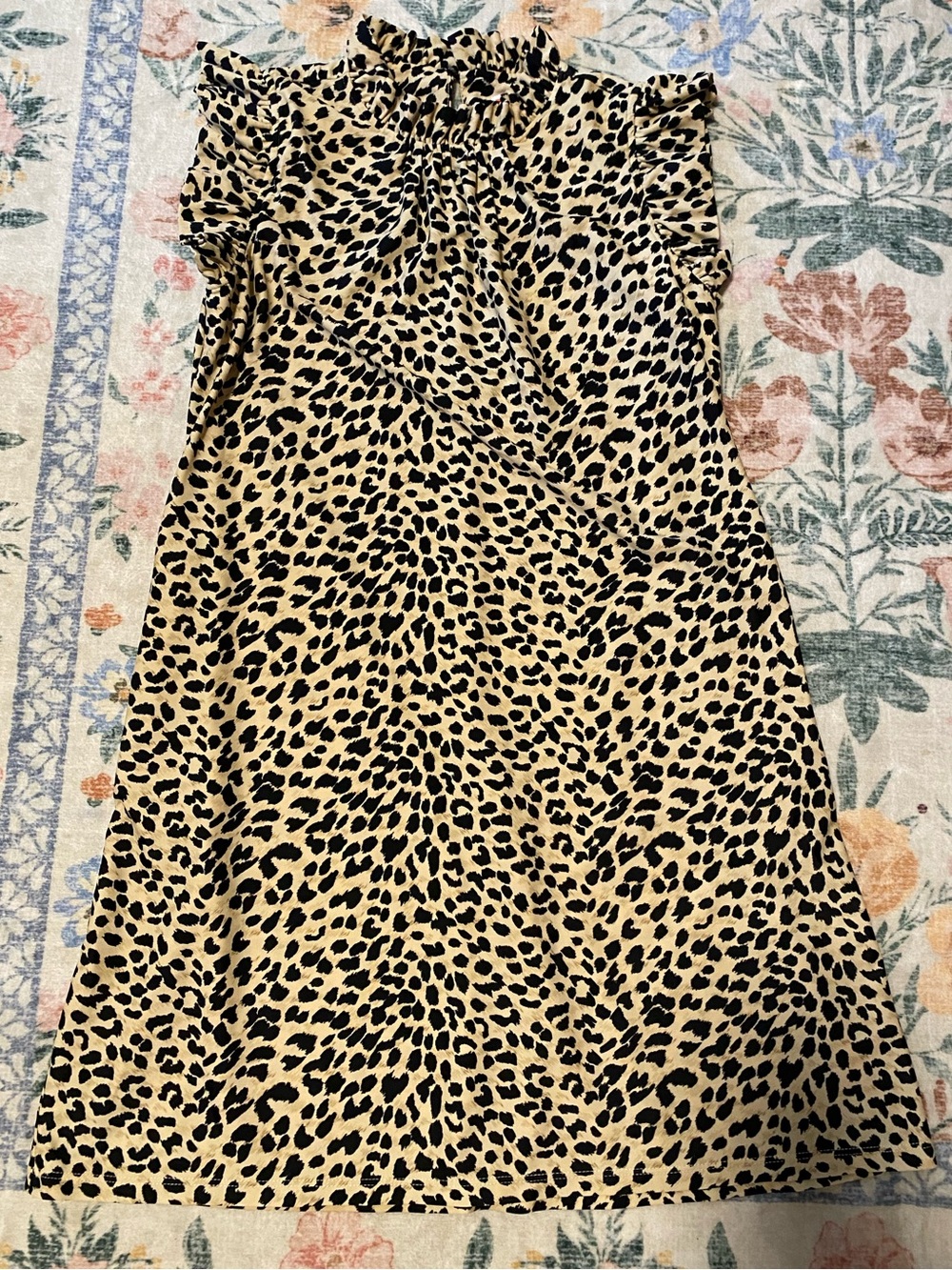 Jude Connally Cheetah Mini Dress